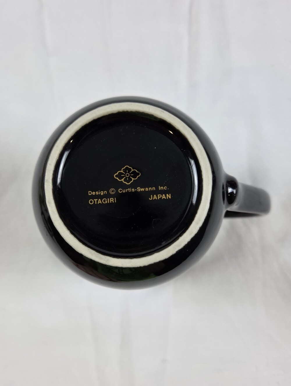 Vintage Otagiri Black Cat in Window Full Moon Mug Curtis-Swann - Picture 7 of 8